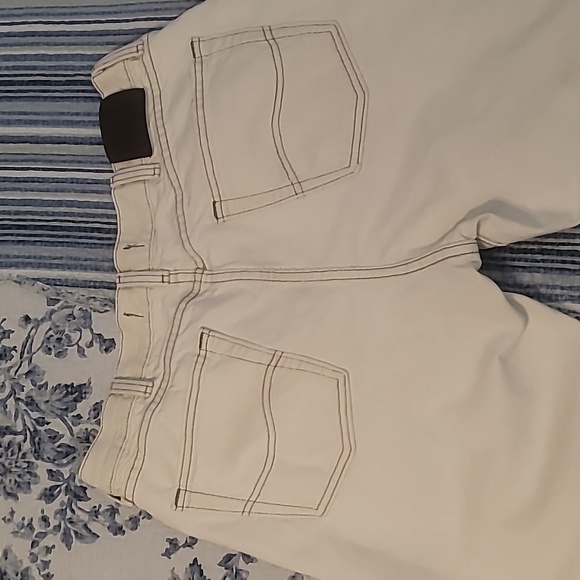 Lee regular fit straight leg white denim jeans size 36 x 30 100% cotton - Picture 9 of 10